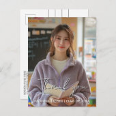 卒業式カスタム写真2葉書 ポストカード (正面/裏面)