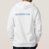 卒業式カスタム年および名衣 パーカ (裏面)