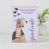 卒業式カスタム招待状及び発表カード 招待状 (スタンド正面)