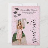 卒業式カスタム招待状及び発表カード 招待状 (正面)