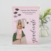 卒業式カスタム招待状及び発表カード 招待状 (スタンド正面)