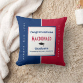 卒業式カスタム記念ソリデオグロリア クッション (ブランケット)