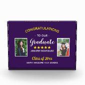 卒業式カスタム2写真卒業式 フォトブロック (正面)