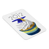 卒業式カップケーキプレミアムマグネット マグネット (右側)