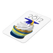 卒業式カップケーキプレミアムマグネット マグネット (左側)