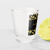 卒業式キャップスオフィシャルブラック&金ゴールドパーティー ショットグラス (左)