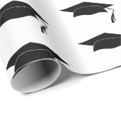 卒業式キャップパターン ラッピングペーパー (ロールコーナー)