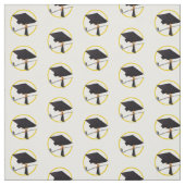 卒業式キャップ付き卒業式 ファブリック (見本)