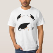 卒業式キャップ付き卒業式 Tシャツ (正面)