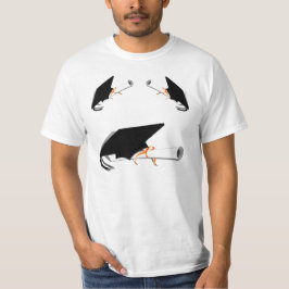 卒業式キャップ付き卒業式 Tシャツ