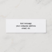 卒業式キャップ付き/金ゴールド枠 コーリングカード (裏面)