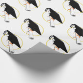 卒業式キャップ傾斜（ディプロマ付） ラッピングペーパー (角)