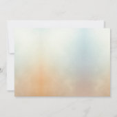 卒業式キャップ写真卒業発表 案内状 (裏面)