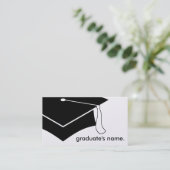 卒業式キャップ コーリングカード (スタンド正面)