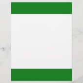 卒業式キャップ（ディプロマ付き） – 緑の背景 チラシ (裏面)