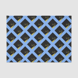 卒業式ギフト淡い青 薄葉紙