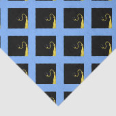 卒業式ギフト淡い青 薄葉紙 (詳細)