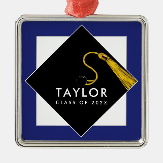卒業式ギフト金属オーナメント メタルオーナメント (正面)