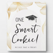 卒業式クッキーテーブル標識 フォトプラーク (正面)