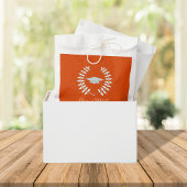 卒業式クラシックキャンディウィーズシンプルオレンジ フェイバーバッグ