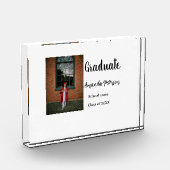 卒業式クラシック追加フォトネームclass year schooo フォトブロック (左)