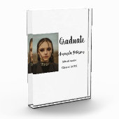 卒業式クラシック追加フォトネームclass year schooo フォトブロック (左)