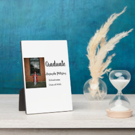 卒業式クラシック追加フォトネームclass year schooo フォトプラーク