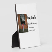 卒業式クラシック追加フォトネームclass year schooo フォトプラーク (側面)