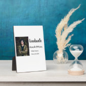 卒業式クラシック追加フォトネームclass year schooo フォトプラーク (側面)