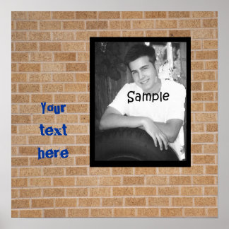 卒業式グラフィティウォール ポスター