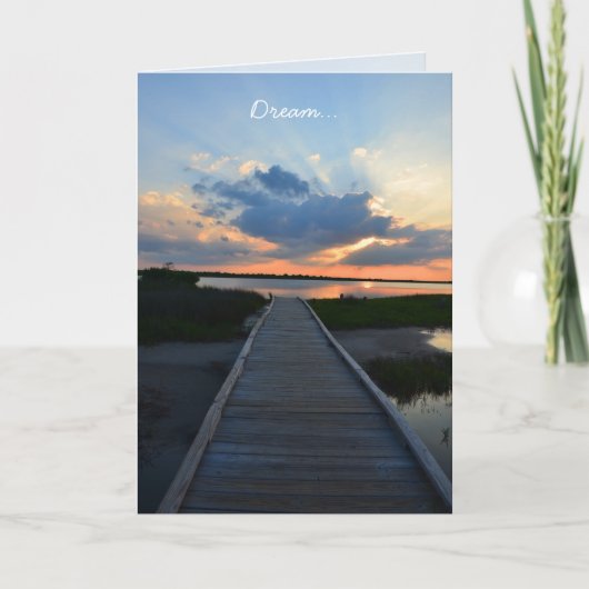 卒業式グリーティングカード – Dream Graduate カード (正面)