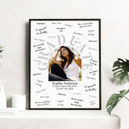 卒業式ゲスト署名ポスター フォトプリント           