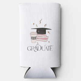 卒業式コーヒーの出来上がり スリム缶クーラー