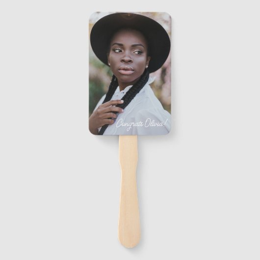 卒業式サインカスタムフォトファンセット ハンドファン (裏面)