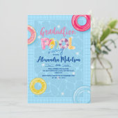 卒業式サマープールパーティー 招待状 (スタンド正面)