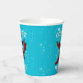 卒業式ザリガニ煮沸ロブスターかわいい魚介類 紙コップ (左)