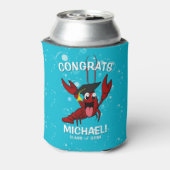 卒業式ザリガニ煮沸ロブスター魚介類パーティー 缶クーラー (缶裏面)