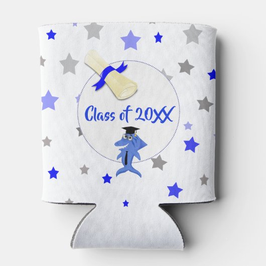 卒業式シャークパーティーは涼しい形見 缶クーラー (裏面)