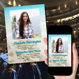 卒業式スターフィッシュ海n砂の写真のお知らせ 招待状