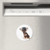 卒業式チワワ犬 マグネット (インサイチュ (食洗機))