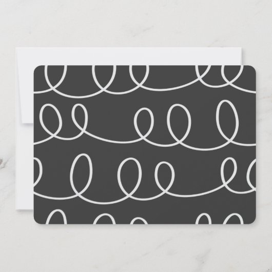 卒業式ツイン写真付き作業写真 案内状 (裏面)