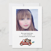 卒業式ドライブバイ記念撮影 招待状 (裏面)