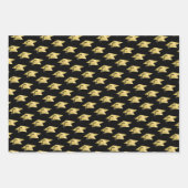 卒業式ハンドレタおめでとう卒業 ラッピングペーパーシート (正面2)