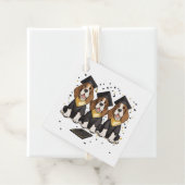 卒業式バセット犬 フェイバータグ (インサイチュ)