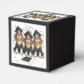 卒業式バセット犬 フェイバーボックス (裏面サイド)