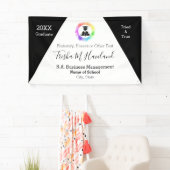 卒業式バナー水彩ルックHAMbyWG 横断幕 (インサイチュ)