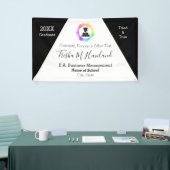 卒業式バナー水彩ルックHAMbyWG 横断幕 (トレードショー)