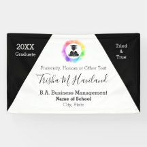 卒業式バナー水彩ルックHAMbyWG