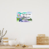 卒業式パレードで2022年のドライブのかわいいクラス ポスター (キッチン)