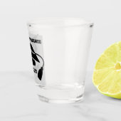 卒業式パーソナライズされたショットガラス ショットグラス (右)